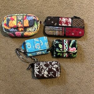 EUC asst quilted Vera Bradley accessories